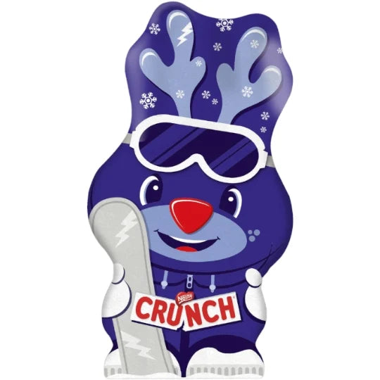 CRUNCH – Renne de Noël Chocolat au Lait & Riz Soufflé – 88 g