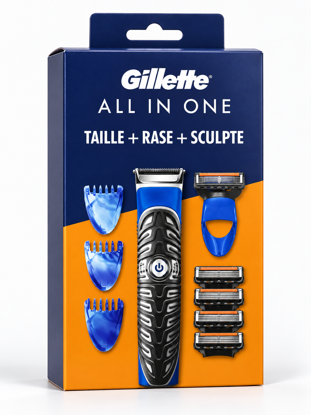 Gillette Rasoir-Tondeuse Barbe et Corps Tout-en-Un