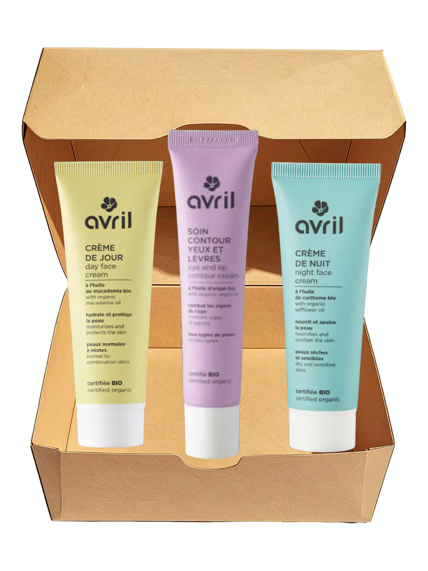 Assortiment Avril – Soin Visage Bio x3