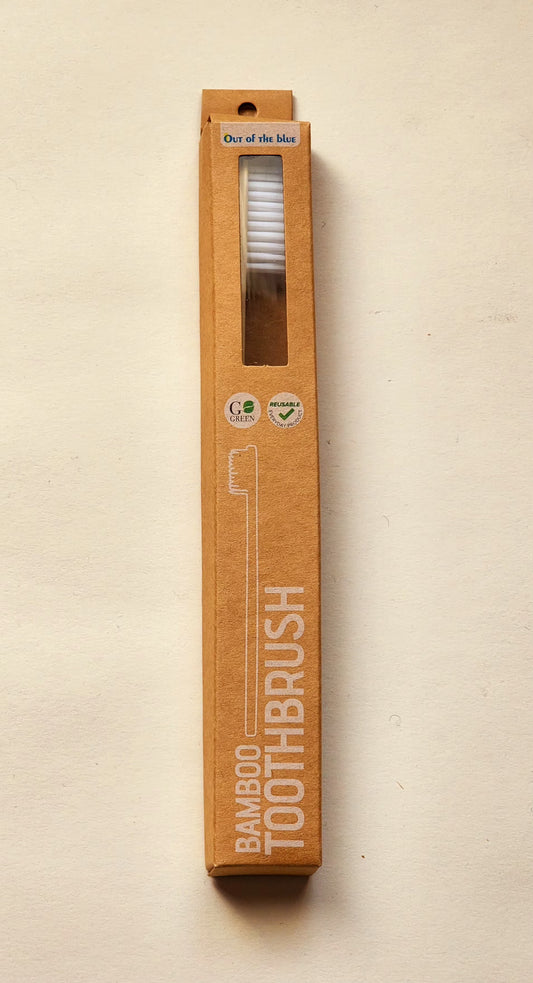 Brosse à Dents en Bambou Écoresponsable – 17 cm