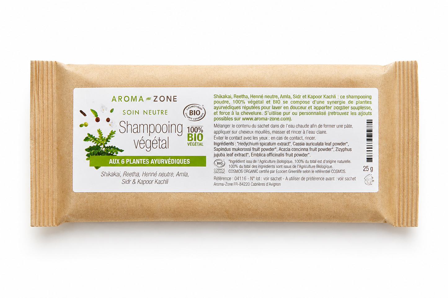 Box découverte Aroma-Zone routine format voyage