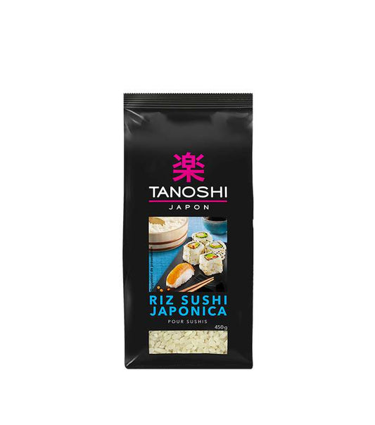 Riz pour Sushi Japonica – Tanoshi (450 g)
