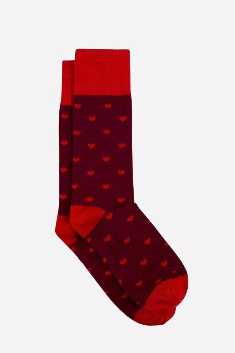 Coffret Cadeau Chaussettes Femme – 3 Paires Cœurs