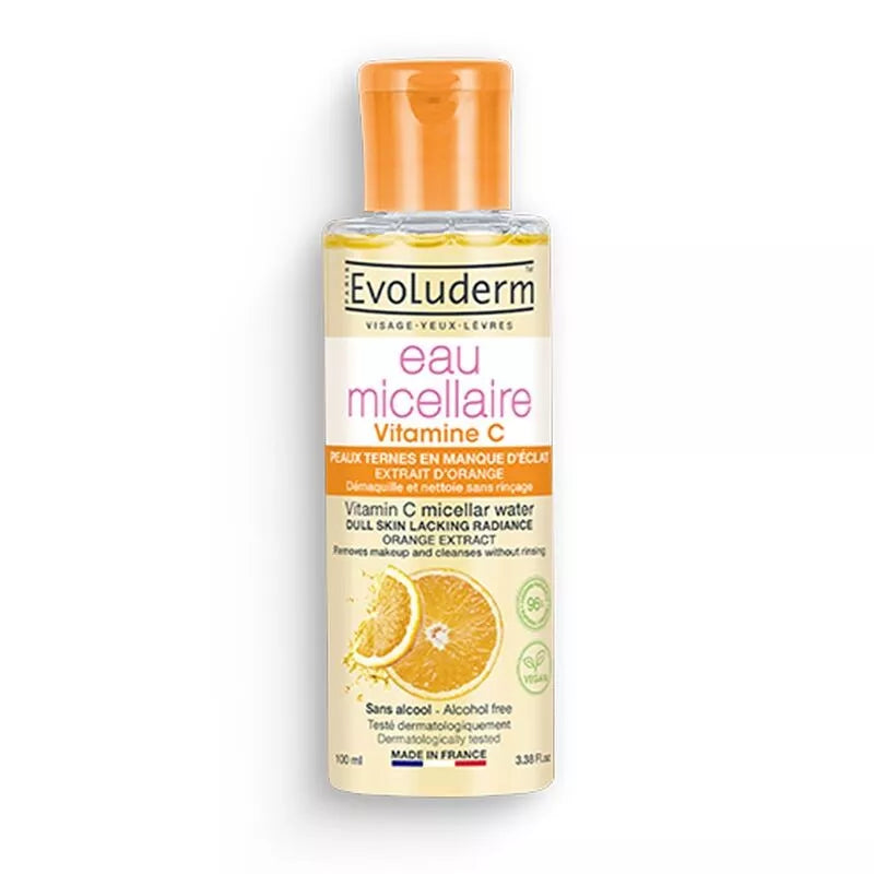 Eau Micellaire Démaquillante Vitamine C Evoluderm