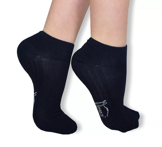 Chaussettes Unisexes en Coton – Noires