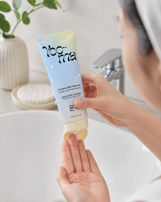 gelée crème nettoyante Yoo-ma rituel coréen douceur 75ml soin visage