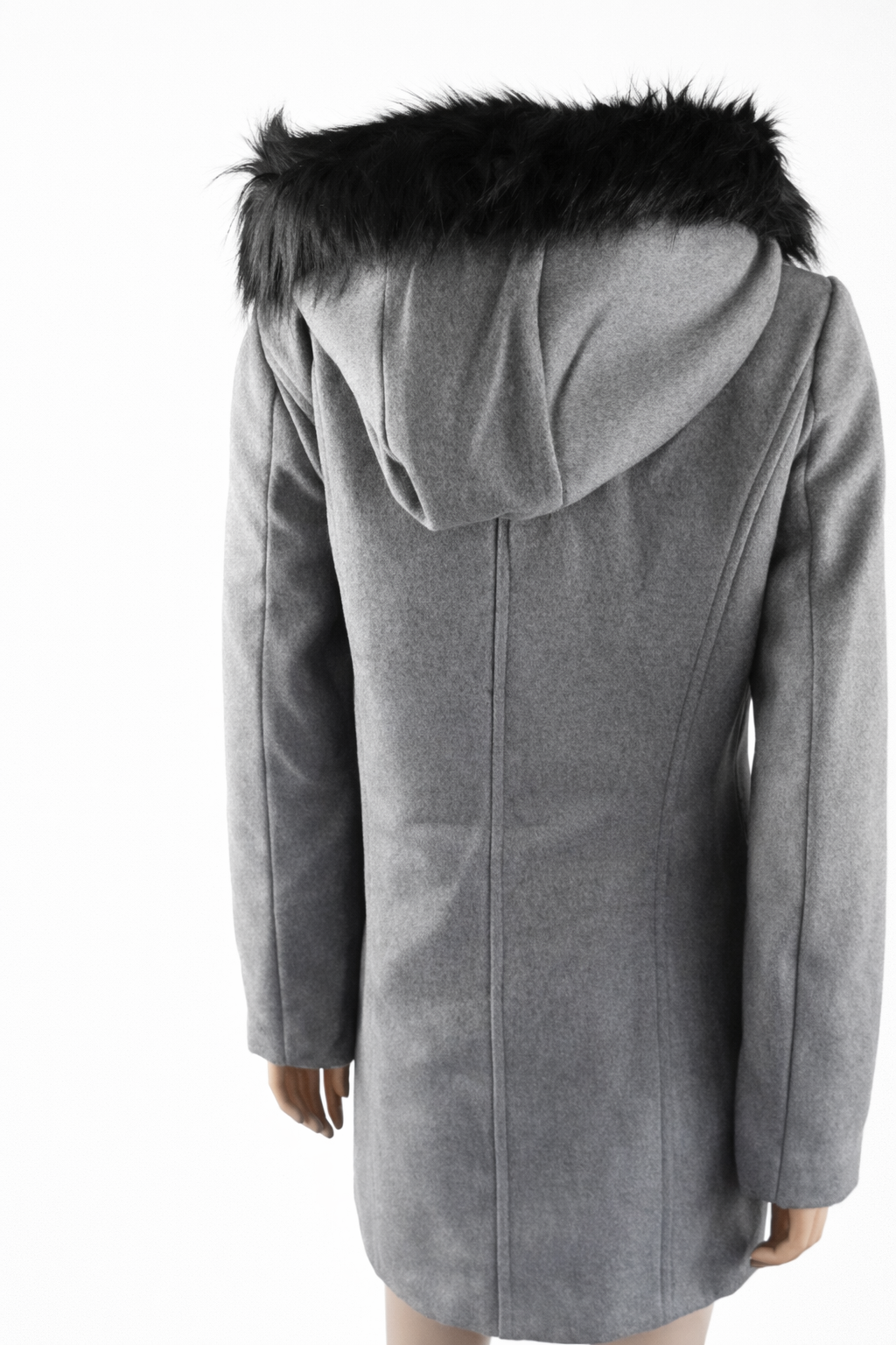 Manteau d'hiver femme Cache Cache gris laine