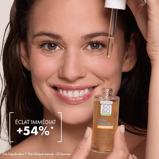 So'Bio Étic sérum booster éclat hydratant 24H aloe vera 30ml