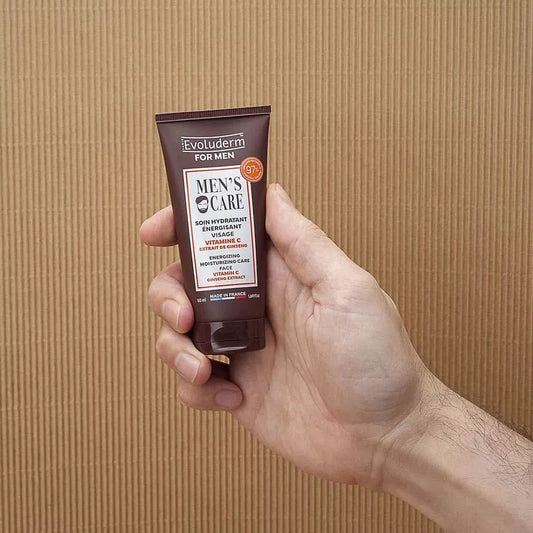Soin Hydratant Energisant Visage Homme Evoluderm