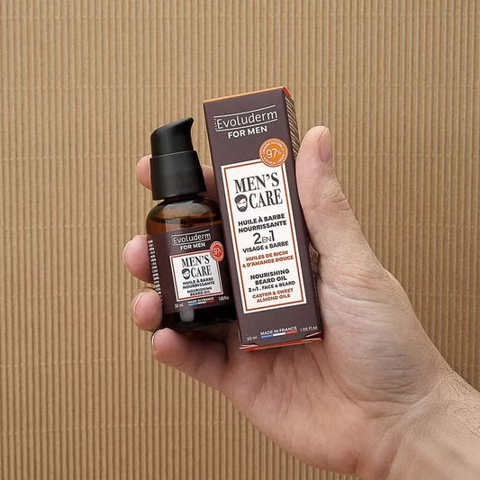 Huile à Barbe Nourrissante Homme Evoluderm
