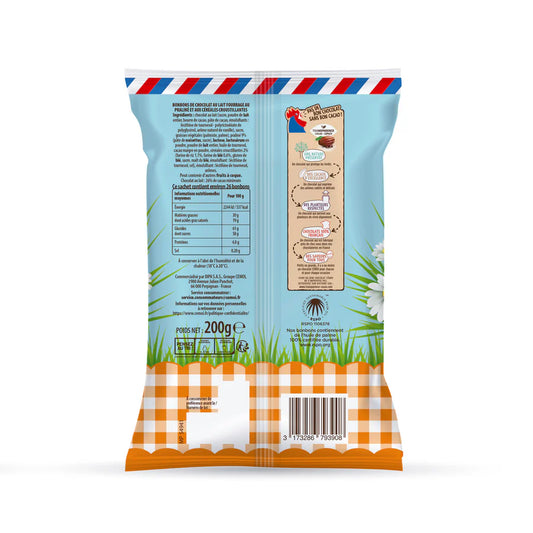 Cémoi petits œufs lait praliné croustillant 200g Pâques chocolat