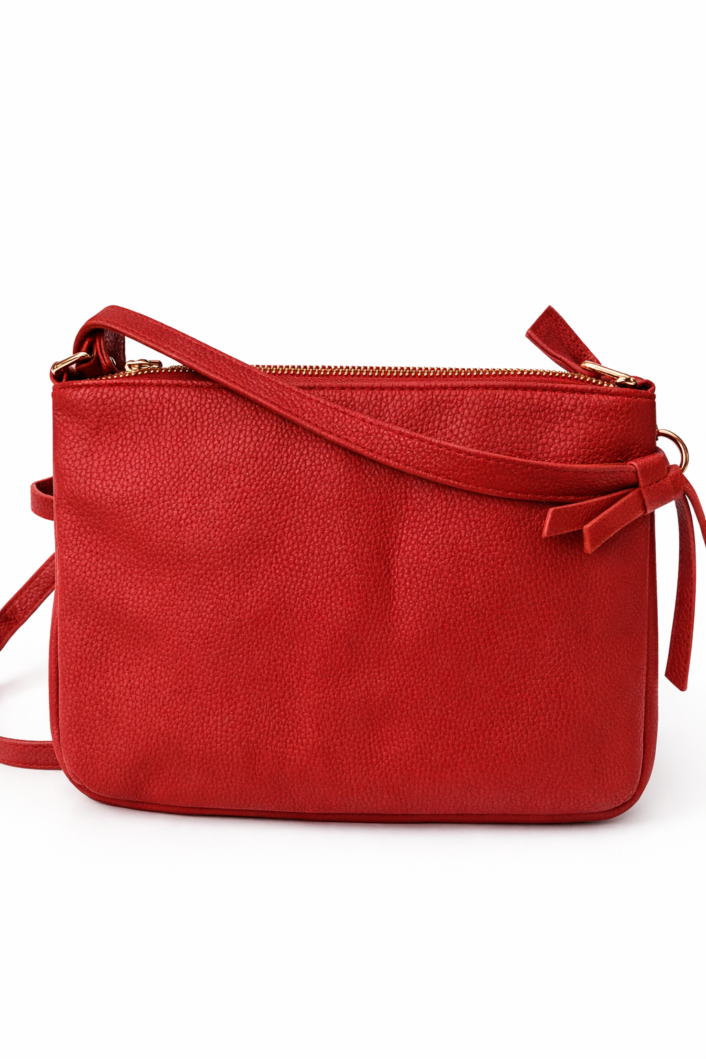 Sac bandoulière rouge C&A – compact & pratique