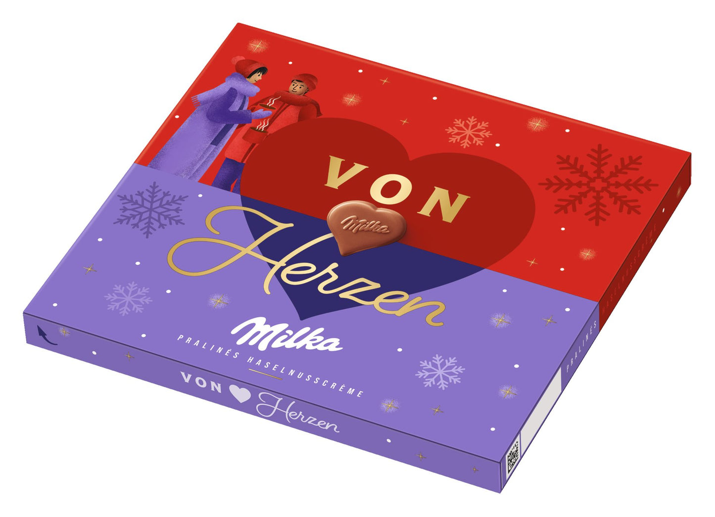 Milka Von Herzen – Pralinés Noisette 110 g
