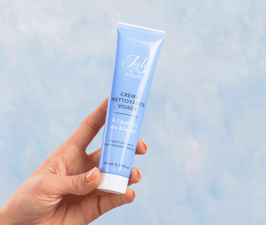 July of St Barth crème nettoyante visage bleuet 65ml soin naturel
