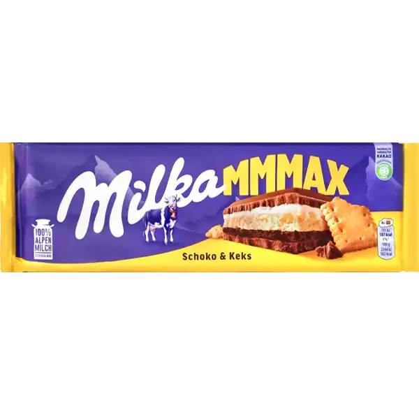 Milka MMMAX Chocolat & Biscuit