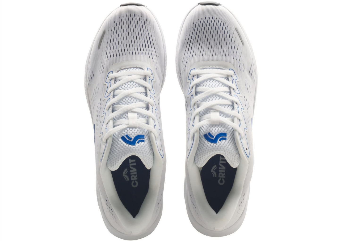 Baskets blanche Homme CRIVIT – Confort & Respiration
