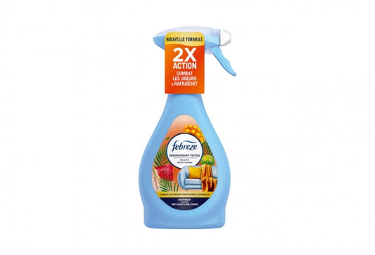 FEBREZE – Spray Désodorisant Textile Fruits Exotiques – 385 ml