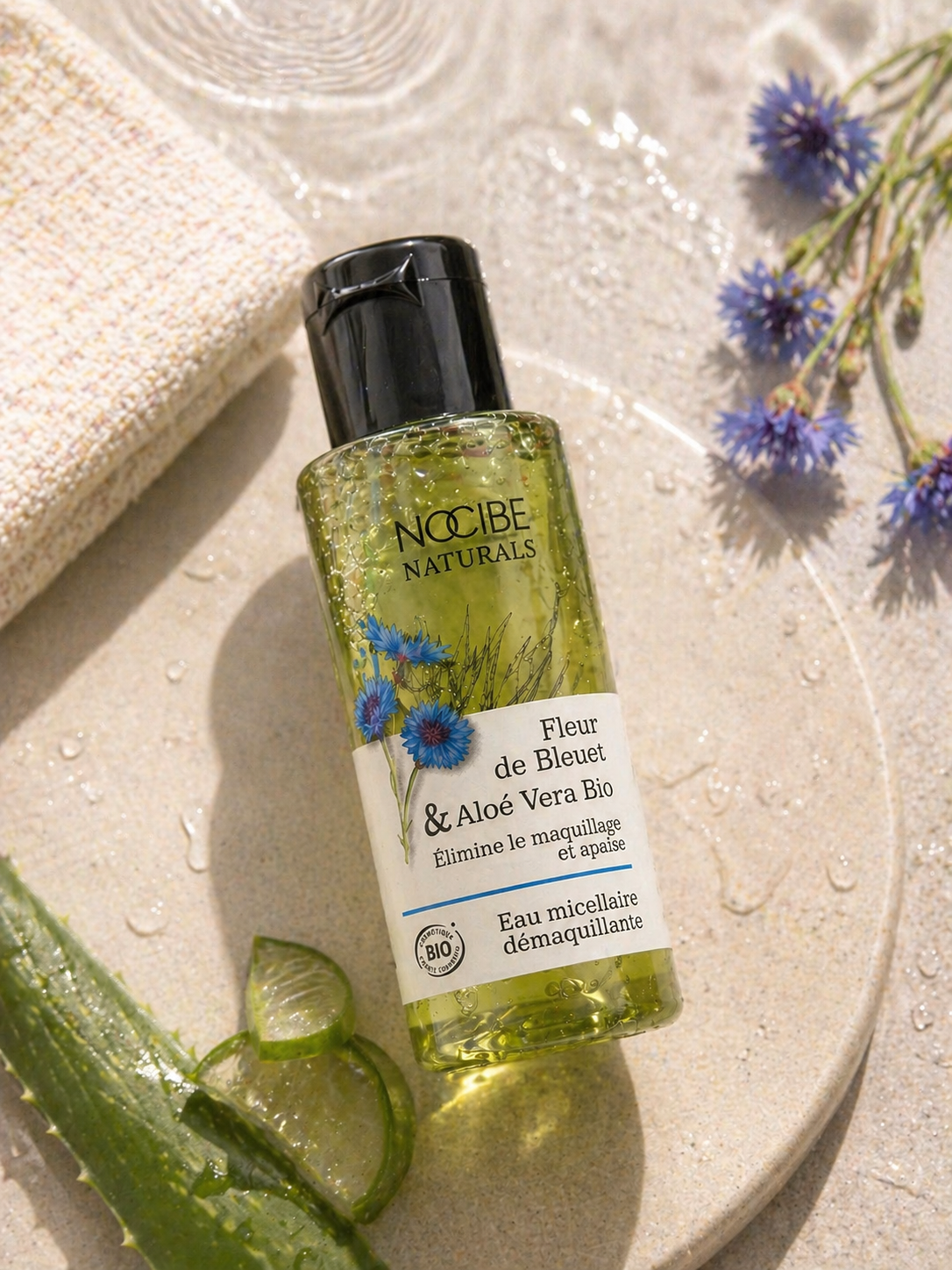 Eau Micellaire Bio Nocibé – Bleuet & Aloe Vera (30 ml)