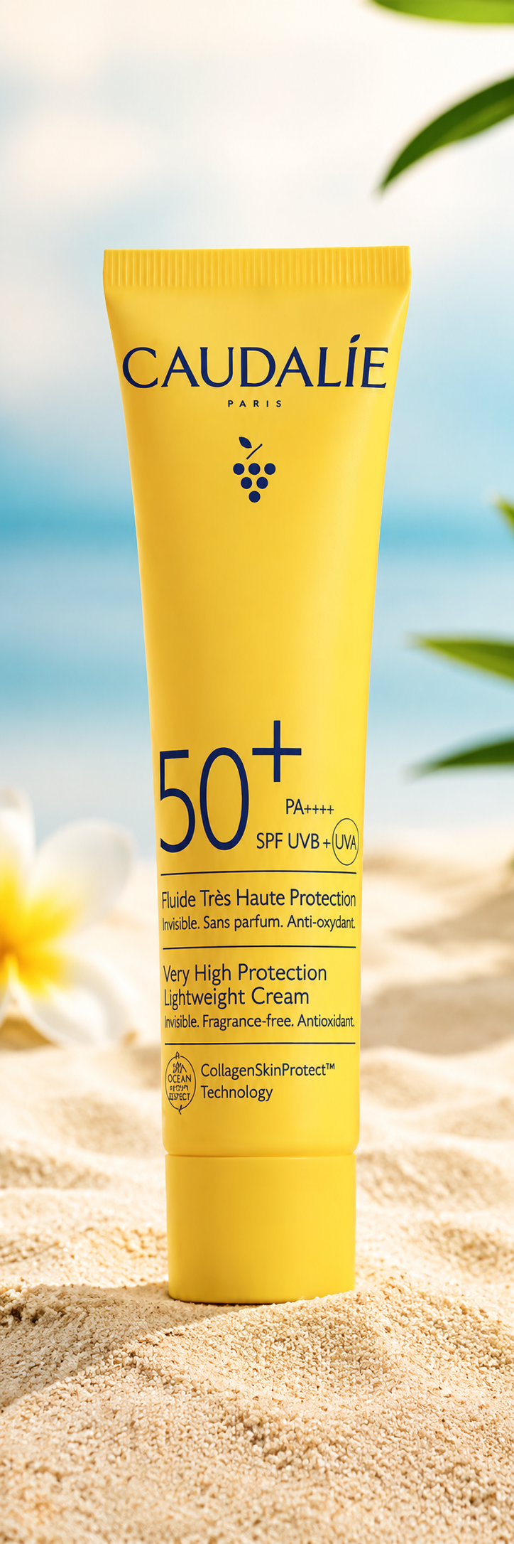 CAUDALIE – Fluide Solaire Très Haute Protection SPF50+ PA++++ – 20ml