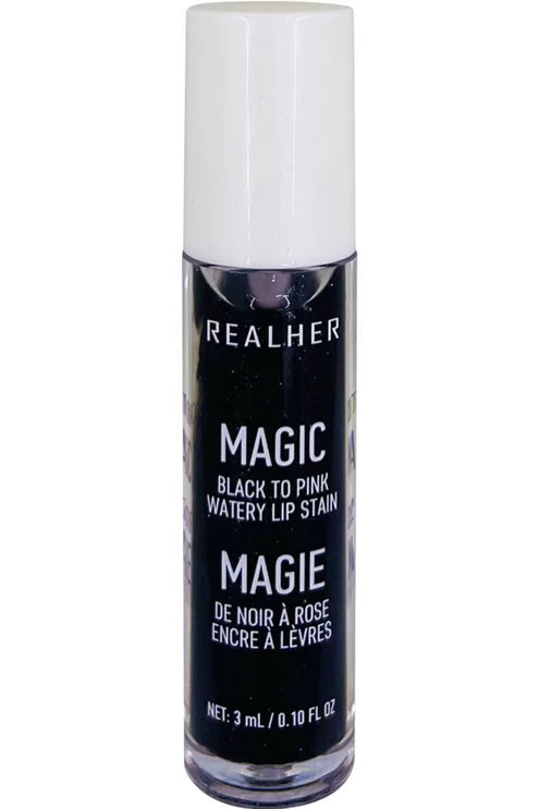 Realher Encre à Lèvres Magique Noir à Rose 3ml