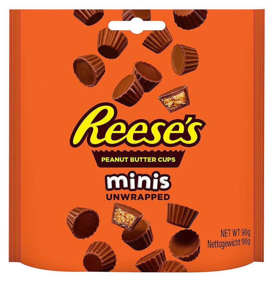 Reese's Mini Cups chocolat et beurre de cacahuète 90g