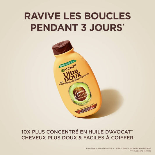 Garnier Shampooing Nutrition Intense Avocat & Karié 600ml