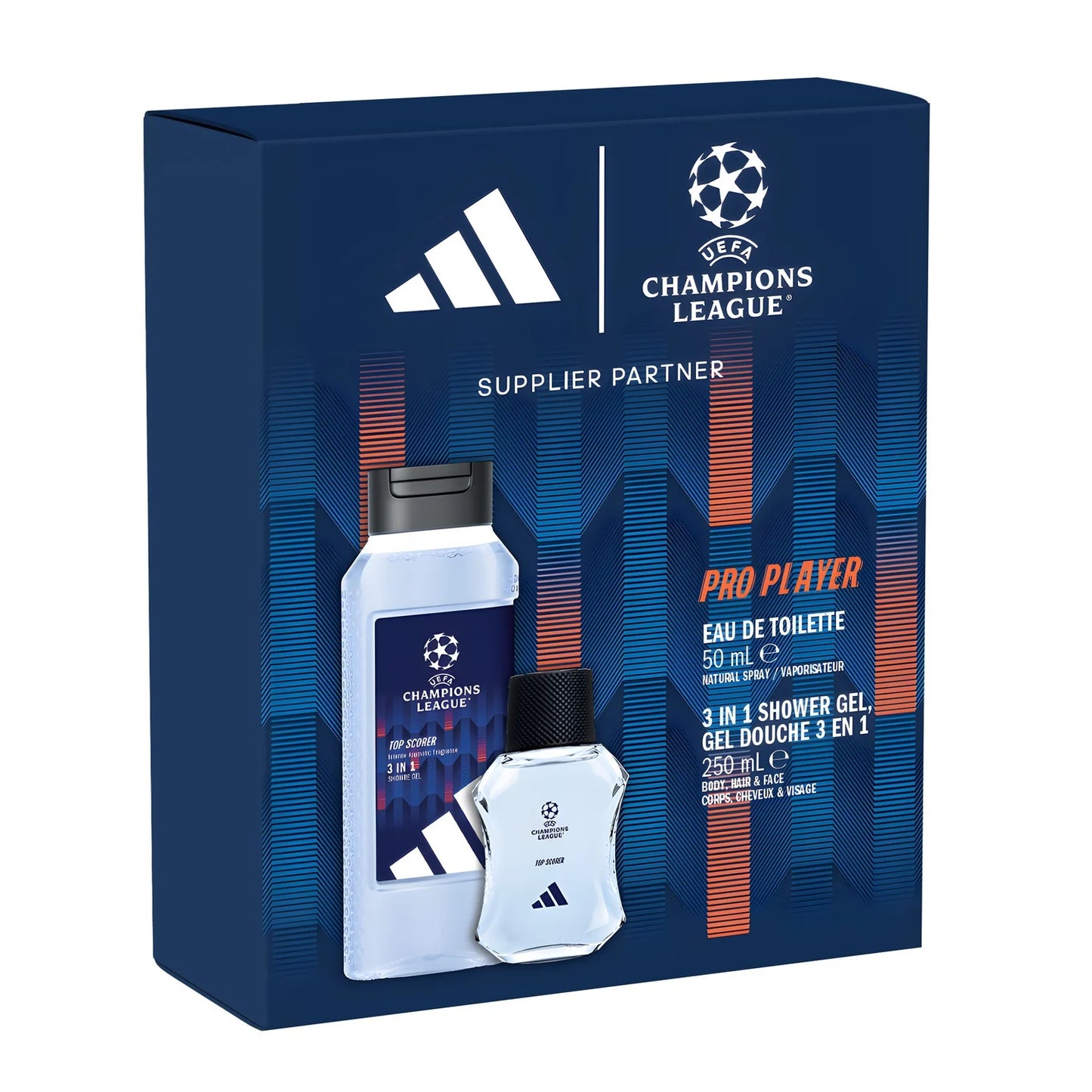 Coffret UEFA Pro Player – Eau de Toilette + Gel Douche – ADIDAS