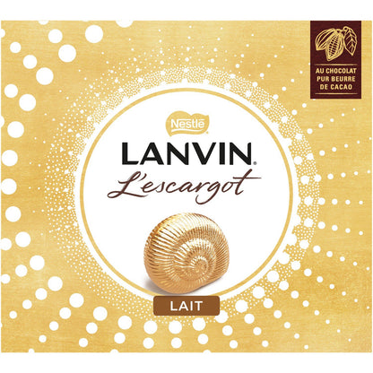 Lanvin – Escargots Chocolat Lait – Boîte 362 g