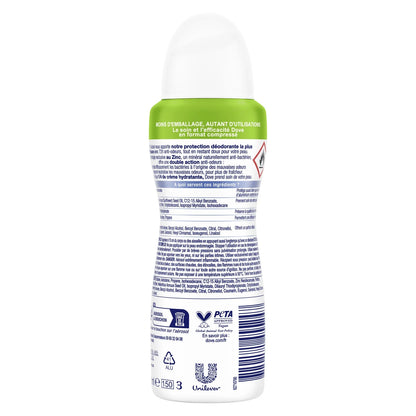 Dove Déodorant Soin Apaisant 0 % Alcool – Compressé – 100 ml