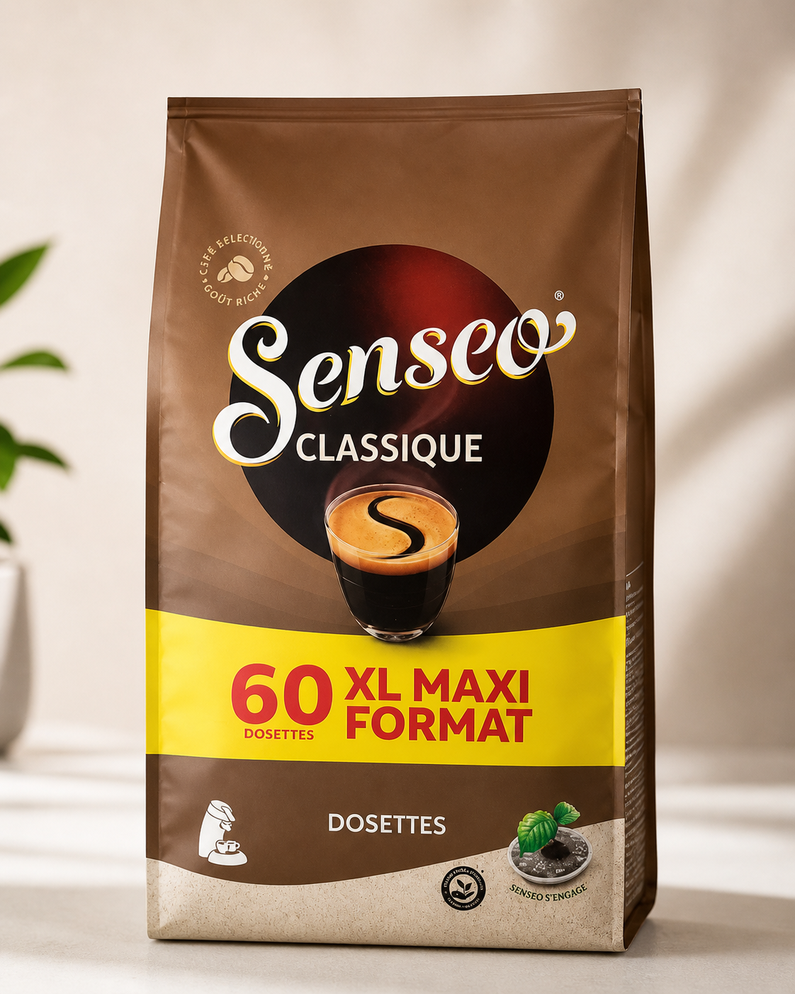 Senseo - Dosettes Café Classique x60 416g