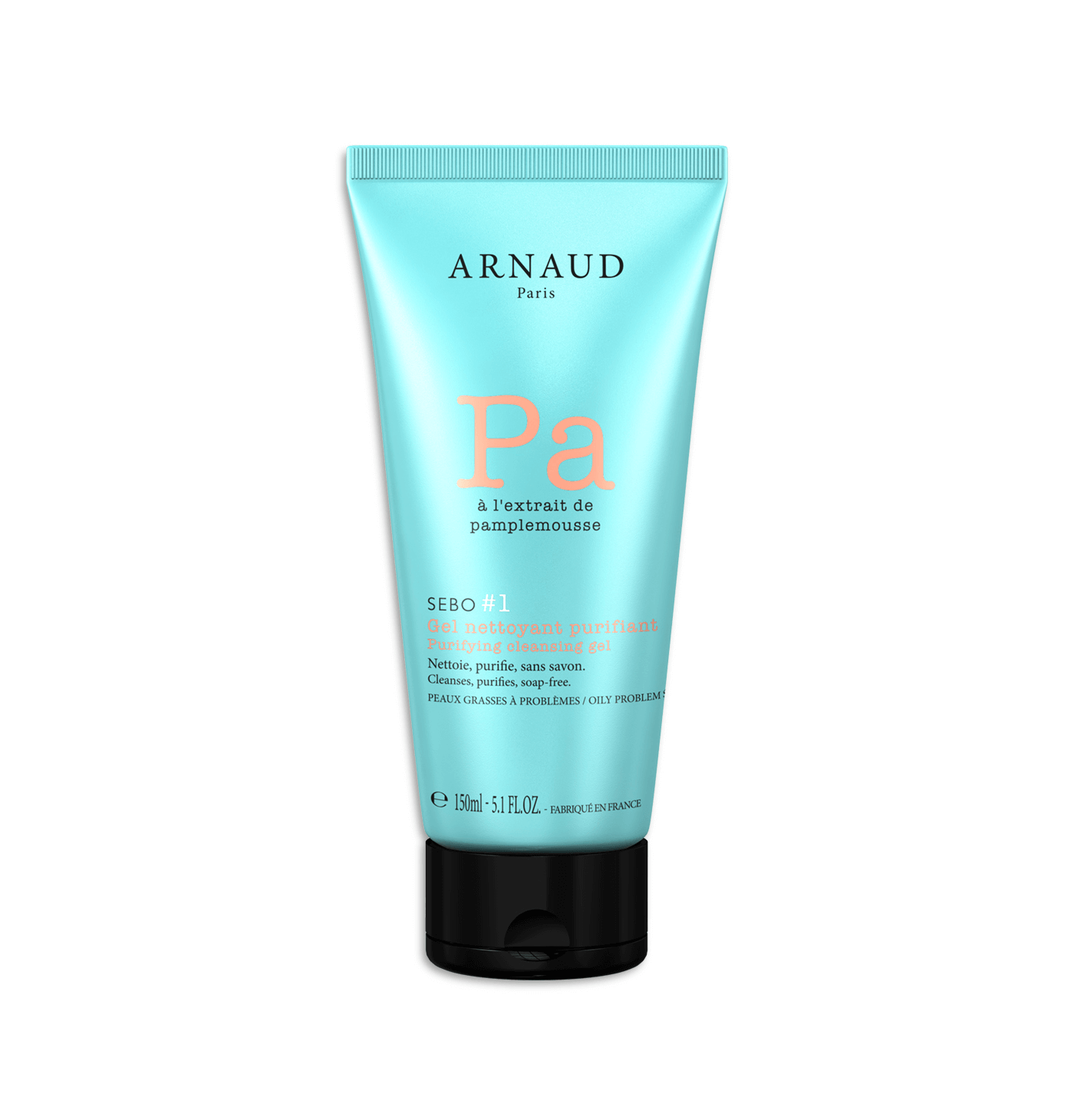 Arnaud Paris gel nettoyant purifiant SEBO 1 150ml