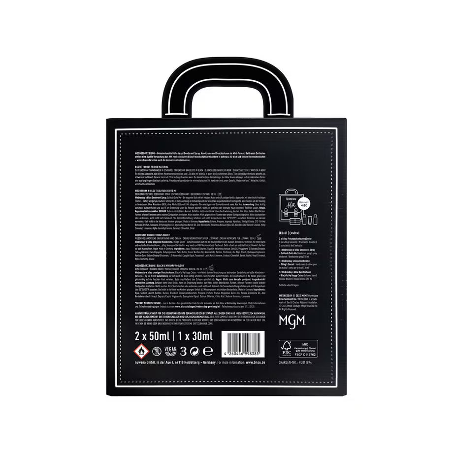 Coffret cadeau bilou x Wednesday – Édition Mystérieuse