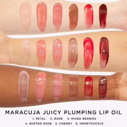 TARTE Maracuja Juicy Plumping lip oil huile lèvres repulpante brillance