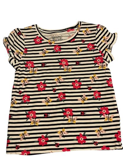 Lot de 4 T-shirts Fille – 5 Ans – C&A