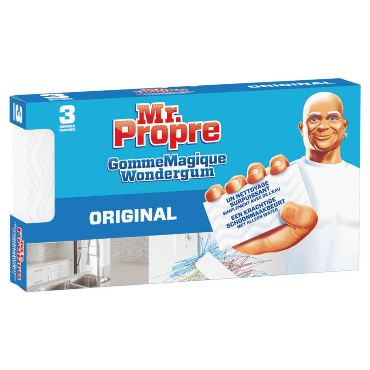 Mr. Propre – Gomme Magique Originale (x3)