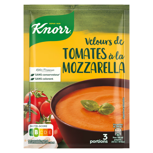 KNORR – Velours de Tomates à la Mozzarella (3 portions) – 9