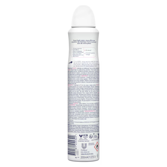 Dove Déodorant Invisible Care 200ml