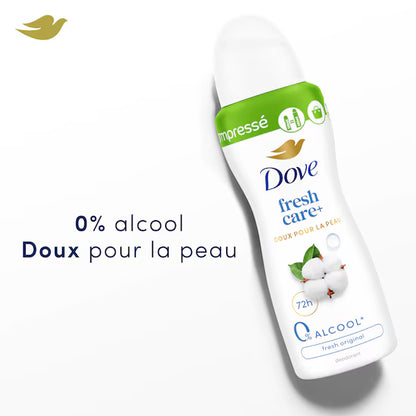 Dove Déodorant Original 0% Alcool 100ml