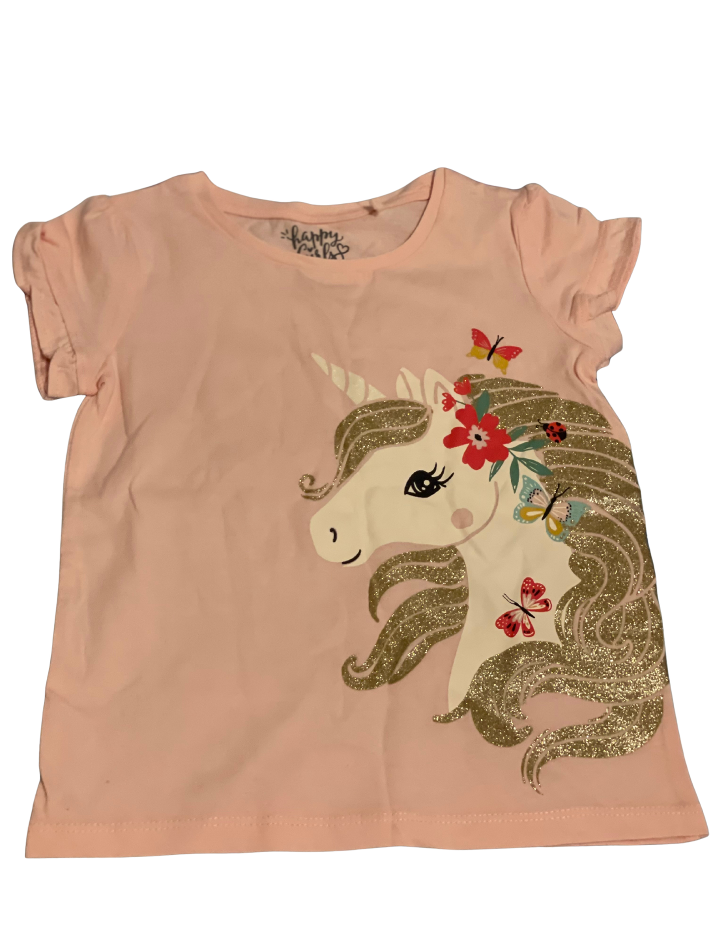 Lot de 4 T-shirts Fille – 5 Ans – C&A