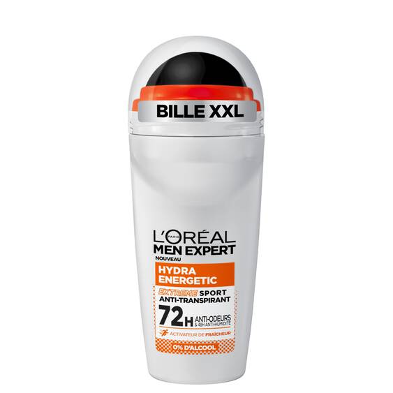 L'Oréal Men Expert - Déodorant bille Hydra Energetic Extreme Sport 50ml