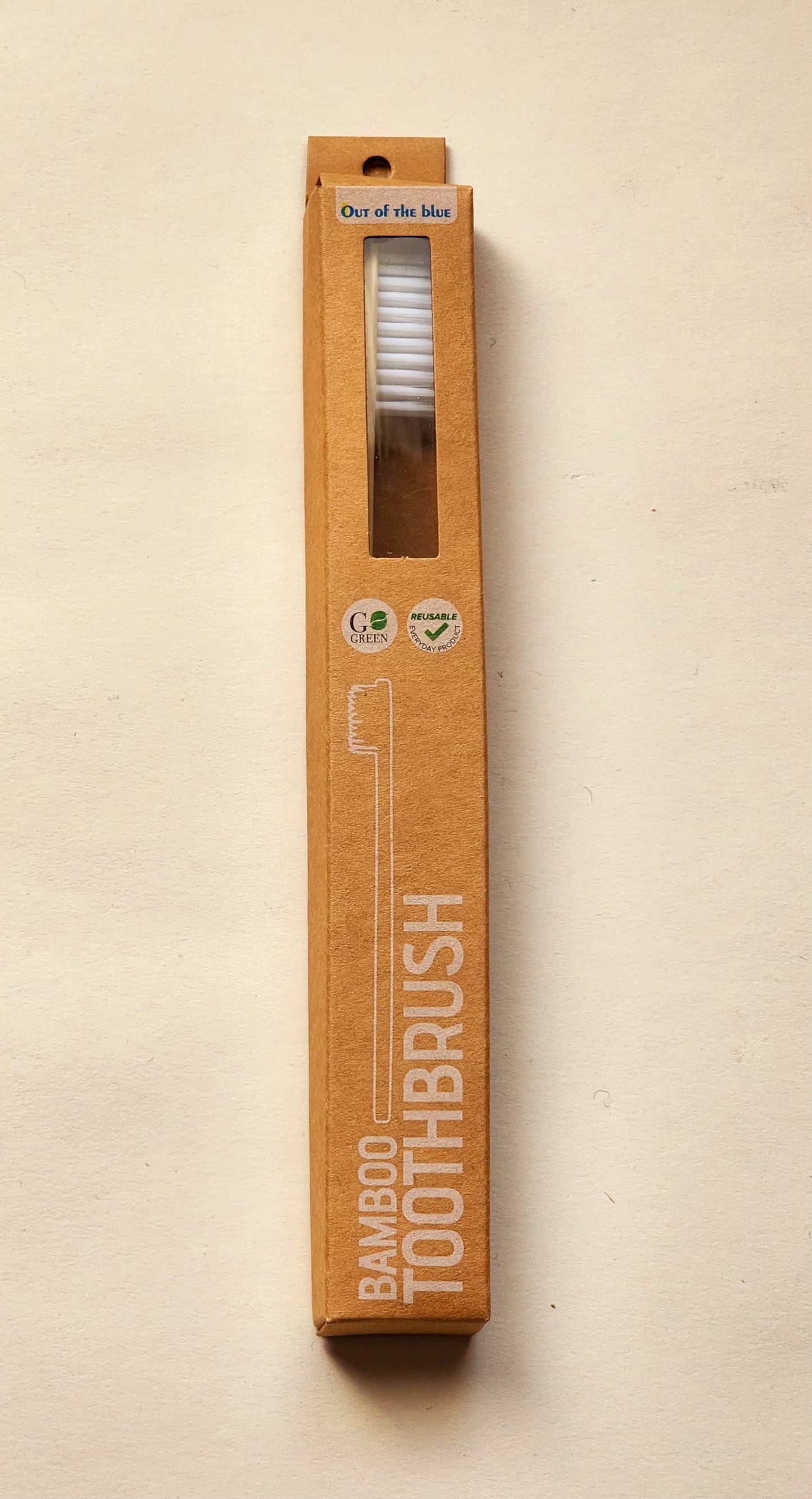 Brosse à Dents en Bambou Écoresponsable – 17 cm