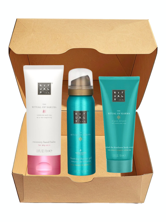 Assortiment Rituals – Mains + Douche + Corps