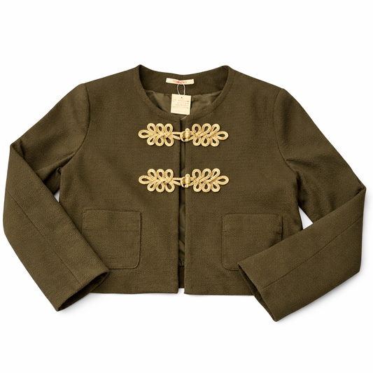 Veste Femme Camaïeu – Taille 44 – Vert kaki Élégant