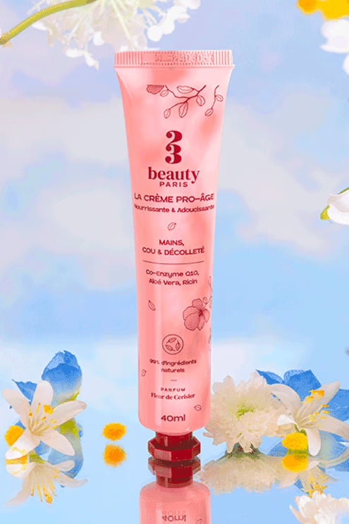 3 Beauty Paris crème pro-âge mains cou décolleté 40ml soin anti-âge