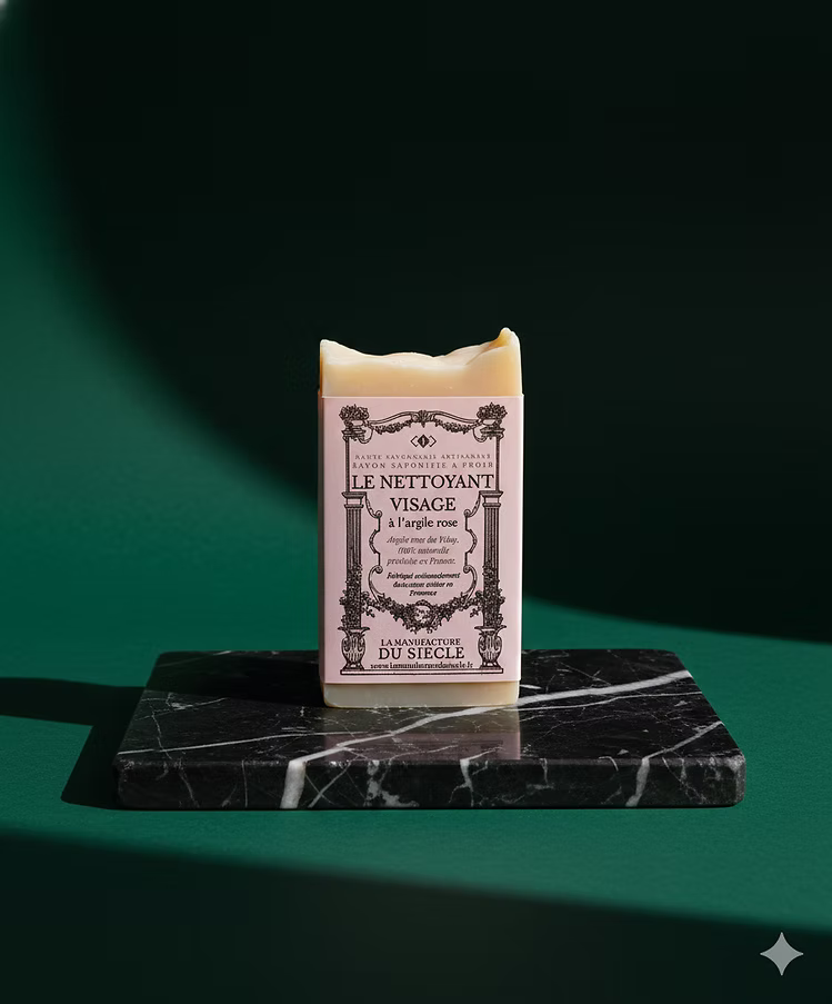 La Manufacture du Siècle – Nettoyant Visage Argile Rose 50g