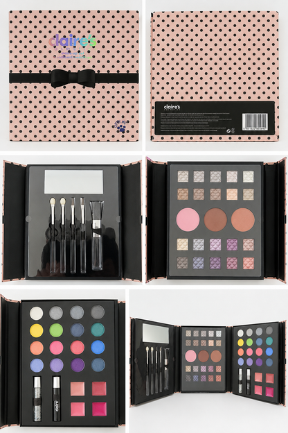 Claire's – Coffret Maquillage Complet 36 Ombres + Accessoires