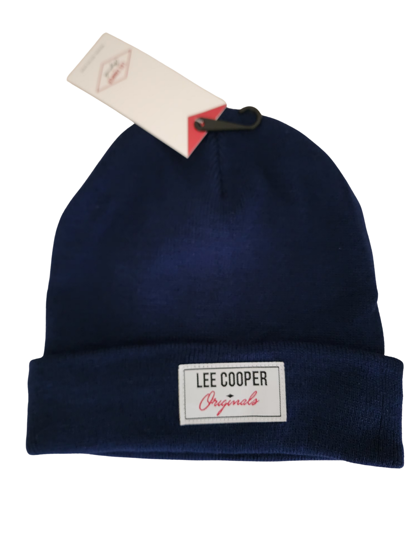 Bonnet adulte Lee Cooper Originals – bleu marine, chaud et confortable
