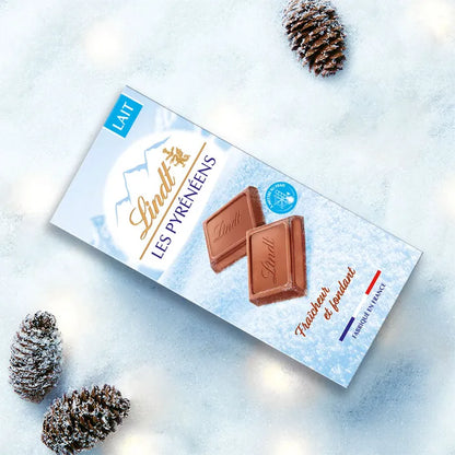 Tablette de chocolat au lait Lindt – Les Pyrénéens (150 g)