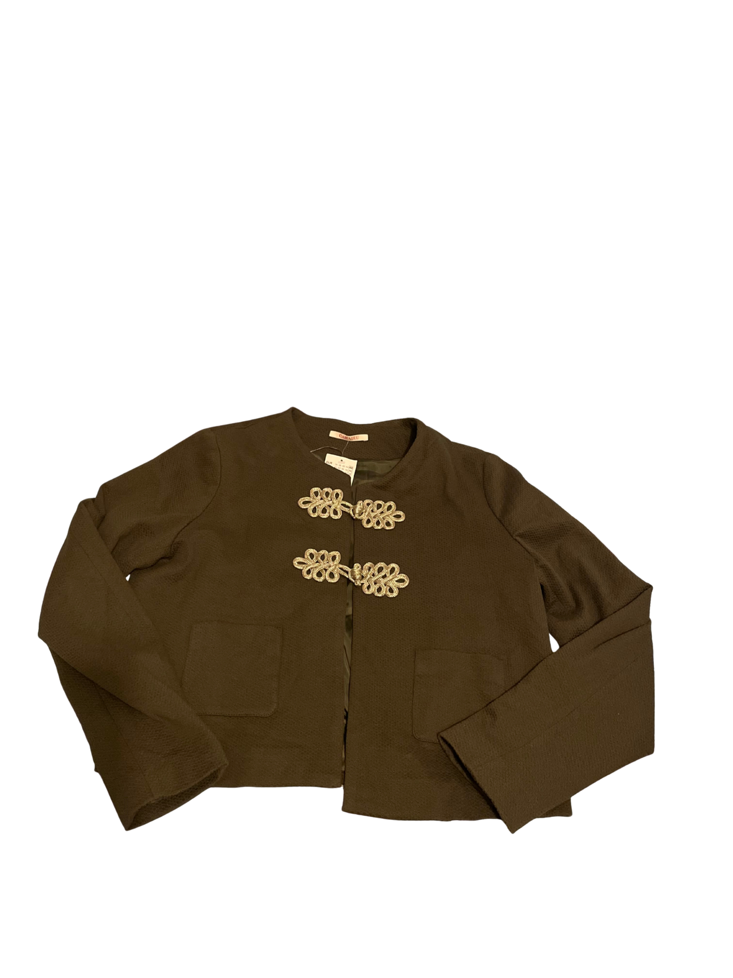 Veste Femme Camaïeu – Taille 44 – Vert kaki Élégant