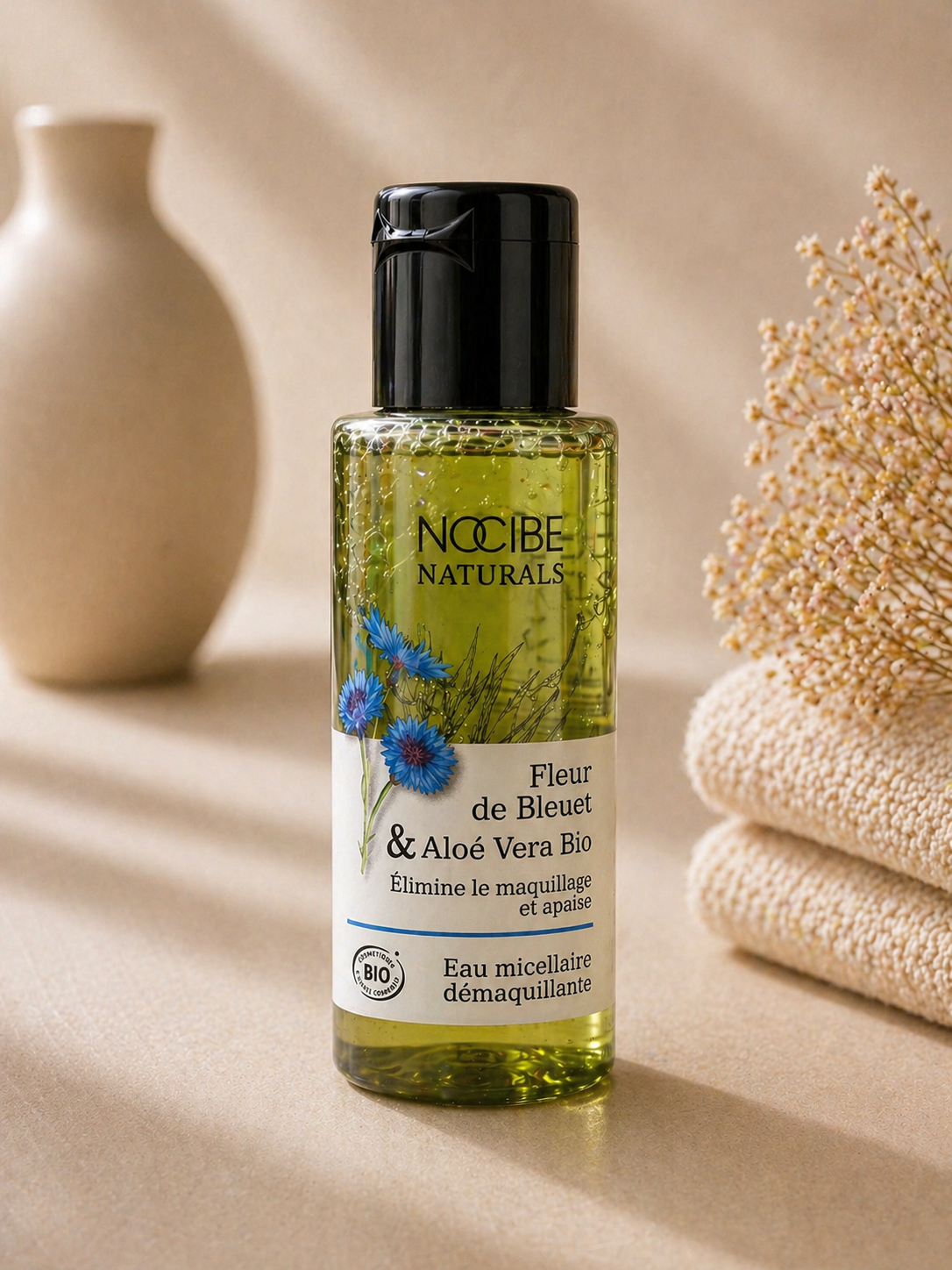 Eau Micellaire Bio Nocibé – Bleuet & Aloe Vera (30 ml)
